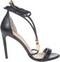 Fracomina Hoge Hak Sandalen Black Dames - Thumbnail 1