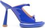 Francesca Bellavita Heeled Mules Blue Dames - Thumbnail 1