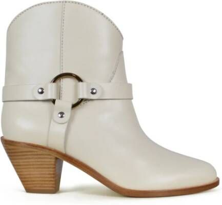 Francesco Russo Boots Beige Dames