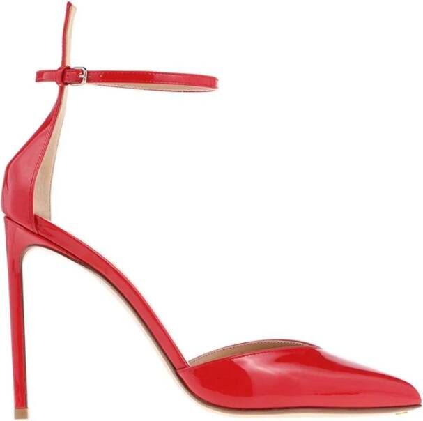 Francesco Russo Puntige Stiletto Pumps Red Dames