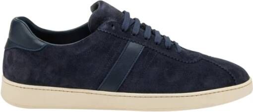 Frau Blauwe Casual Sneakers voor Mannen Blue Heren