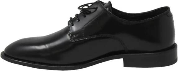 Frau Lage Veterschoenen Black Heren