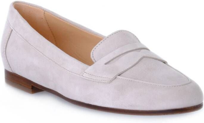 Frau Loafers camoscio touw Beige Dames