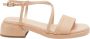 Frau Platte Sandalen Beige Dames - Thumbnail 1