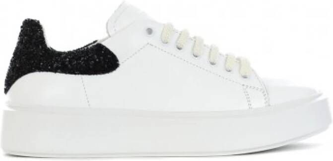 Frau Sneakers con logo White Dames