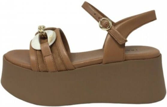 Frau Zeppa Sandals 88b5 Bruin Dames