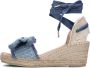 FRED DE LA BRETONIERE Espadrilles Dames Eve Bow Maat: 36 Kleur: Blauw - Thumbnail 3