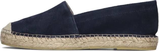 Fred de la Bretoniere Blauwe Espadrilles met Geweven Detail Blue Dames