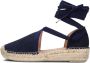 FRED DE LA BRETONIERE Espadrilles Dames Romi Luz Maat: 37 Materiaal: Suède Kleur: Blauw - Thumbnail 3