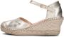 FRED DE LA BRETONIERE Espadrilles Dames 153010286 Maat: 38 Materiaal: Leer Kleur: Goud - Thumbnail 2