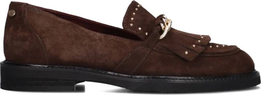 Fred de la Bretoniere Paris Leya Loafers Brown Dames