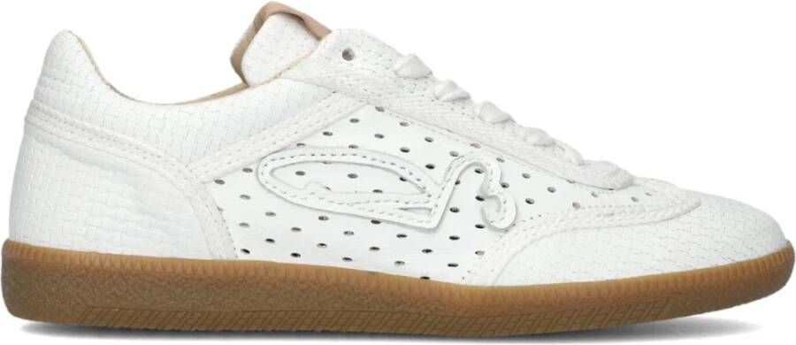 Fred de la Bretoniere Pearl Raffi Dames Sneakers Wit White Dames