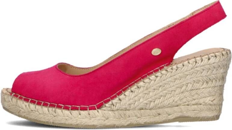 Fred de la Bretoniere Roze Espadrilles Clare Beau Schoenen Pink Dames