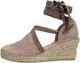 FRED DE LA BRETONIERE Espadrilles Dames 153010224 Maat: 38 Materiaal: Suède Kleur: Taupe - Thumbnail 3