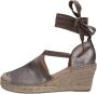 FRED DE LA BRETONIERE Espadrilles Dames 153010232 Maat: 36 Materiaal: Suède Kleur: Taupe - Thumbnail 2