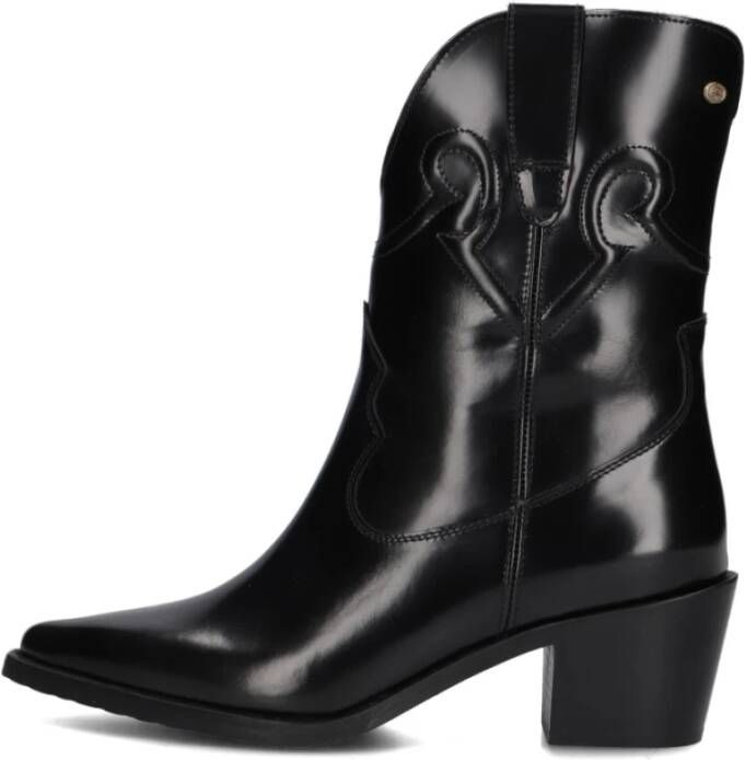 Fred de la Bretoniere Western Stijl Dames Laarzen Black Dames