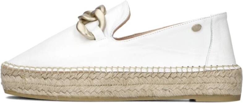 Fred de la Bretoniere Witte June Li Espadrilles White Dames