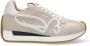 Fred de la Bretoniere Yentl Sign Mix Sneakers Beige Dames - Thumbnail 2