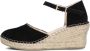 FRED DE LA BRETONIERE Espadrilles Dames 153010267 Maat: 38 Materiaal: Suède Kleur: Zwart - Thumbnail 3