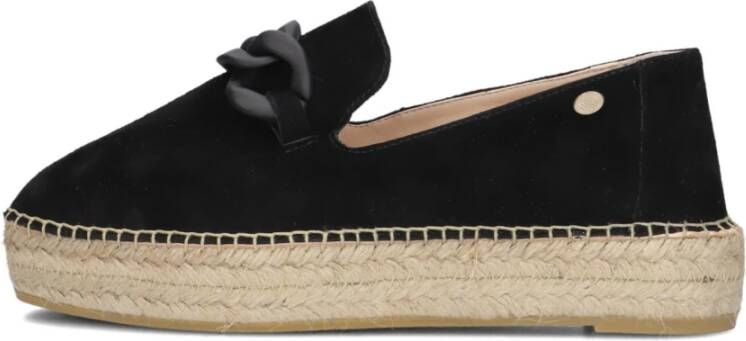 Fred de la Bretoniere Zwarte June Li Espadrilles Black Dames