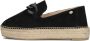 Fred de la Bretoniere Zwarte June Li Espadrilles Black Dames - Thumbnail 3