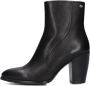 Fred de la Bretoniere Alicia Ankle Boot Enkellaarsjes Enkelboots met rits Dames Zwart - Thumbnail 3