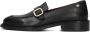 FRED DE LA BRETONIERE Loafers Dames Ilay Buckle Maat: 38 Materiaal: Leer Kleur: Zwart - Thumbnail 2