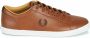 Fred Perry Leren Baseline Sneakers voor Mannen Black Heren - Thumbnail 1