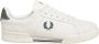 Fred Perry Eenvoudige Vetersneakers White Heren - Thumbnail 1