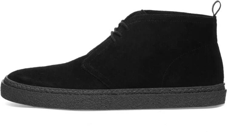 Fred Perry Hawley Suède Desert Boot Zwart Black Heren