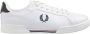 Fred Perry Leren Sneakers voor Moderne Man White Heren - Thumbnail 1