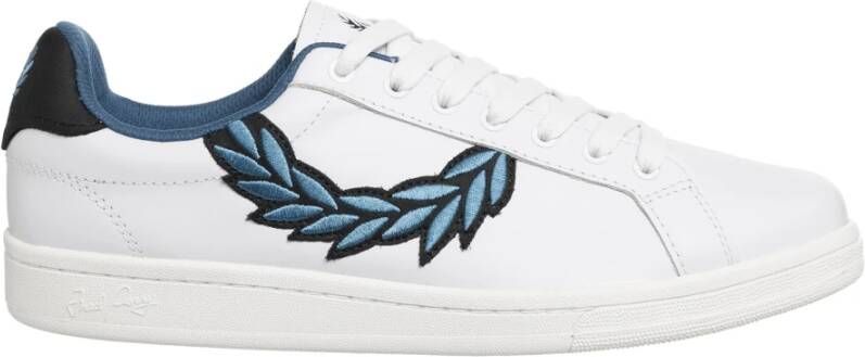 Fred Perry Klassieke Vetersneakers White Heren