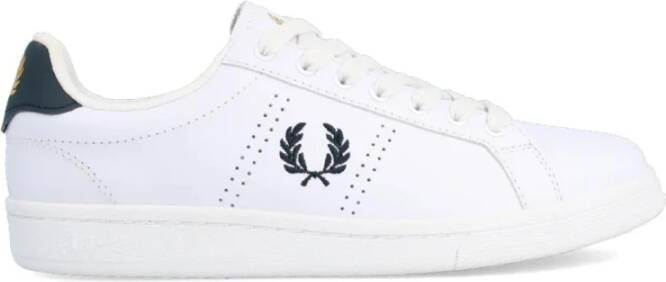 Fred Perry Witte Sneakers voor een verfijnde en eigentijdse uitstraling White Heren