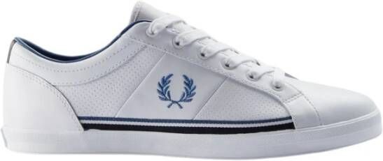 Fred Perry Klieke Tennisschoenen met een Eigentijdse Twist White Heren