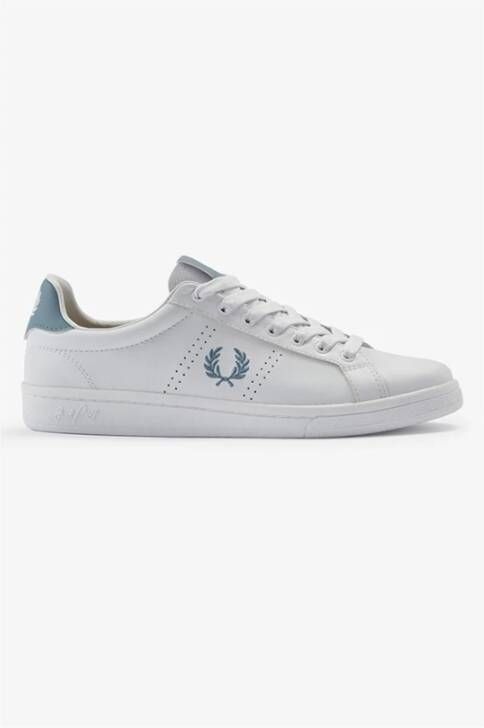 Fred Perry Leren B721 Sneakers Blauw Unisex