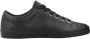 Fred Perry Leren Baseline Sneakers Black Heren - Thumbnail 1