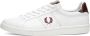 Fred Perry Leren Tab Witte Tennisschoenen White Heren - Thumbnail 1