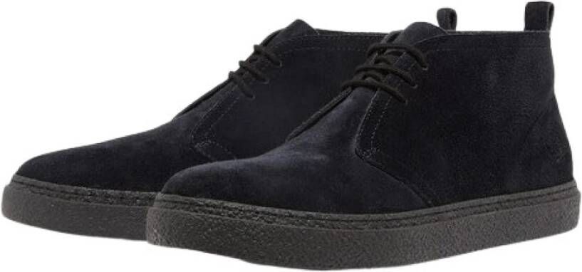 Fred perry best sale schoenen zwart