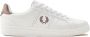 Fred Perry Geperforeerde Leren Tennissneakers White Heren - Thumbnail 1