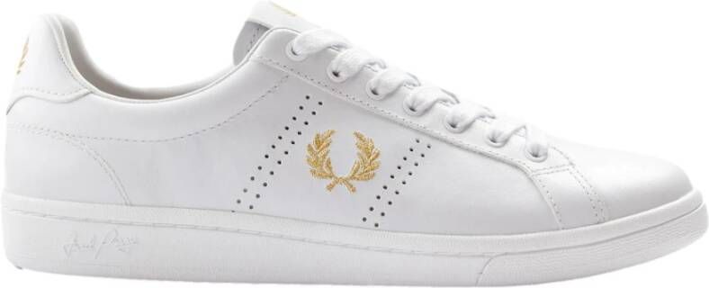 Fred Perry Sneakers Wit Heren