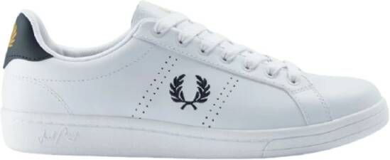 Fred Perry Witte Sneakers voor een verfijnde en eigentijdse uitstraling White Heren