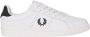 Fred Perry Witte Tennisschoen Laurierkroon White Heren - Thumbnail 1