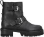 Free Lance Graanleer Biker Boots Carrie Black Dames - Thumbnail 1