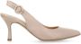 Fru.it Roze Leren Slingback met Pijl Teen Pink Dames - Thumbnail 1