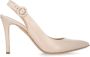 Fru.it Roze Leren Slingback Stiletto Hak Pink Dames - Thumbnail 1