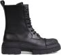 Furla Army Boot Dames Collectie Leer Black Dames - Thumbnail 11