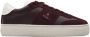 Furla Bordeaux Leren Sneakers Rubberen Zool Veters Red Dames - Thumbnail 1