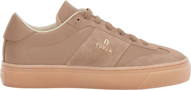 Furla Sneakers Enjoy Beige Dames