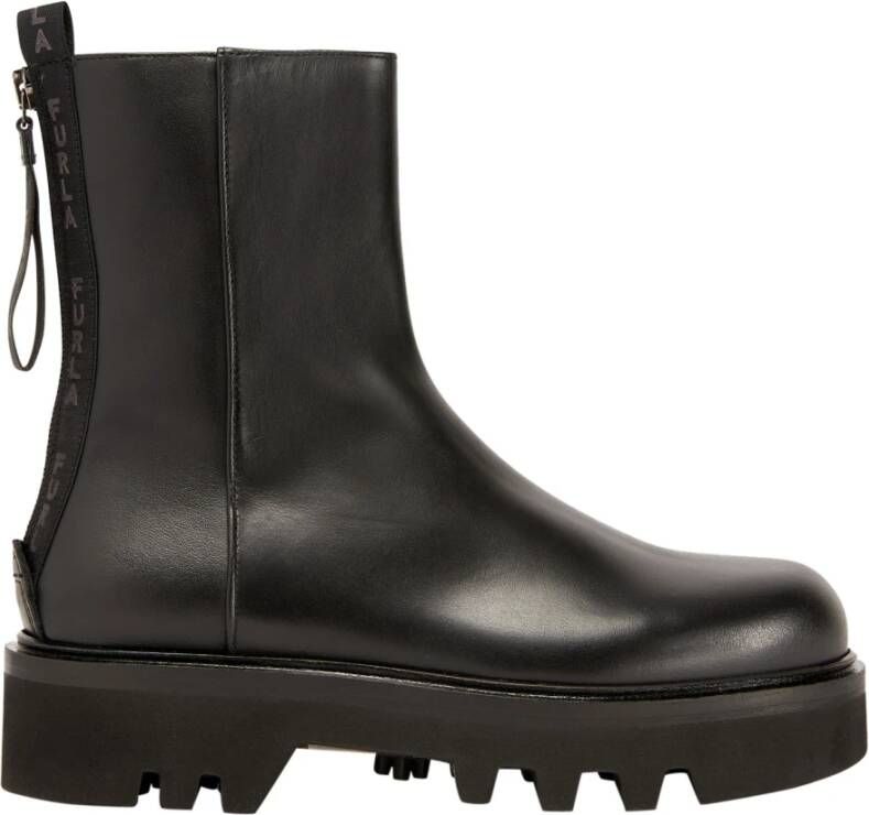 Furla Boots & laarzen Rita Mid Boot W Zip T. 40 in zwart