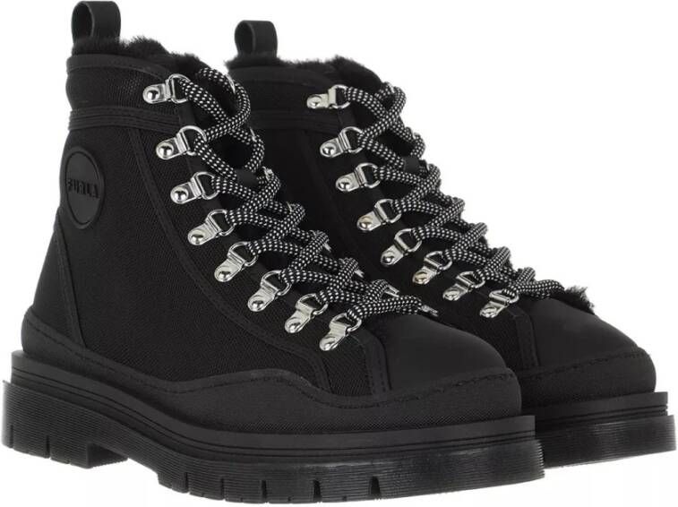 Furla Boots & laarzen Hyke High Top Lace Up T in zwart